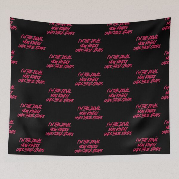 Item preview, I’m the devil now kindly undo these straps designed and sold by GlitchGrotesque.