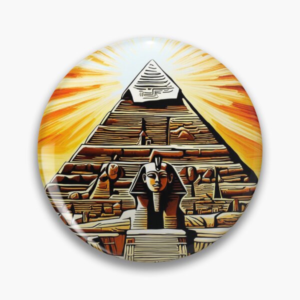 Item preview, Ancient Egyptian Pyramid Vibrant designed and sold by Simplybe1.