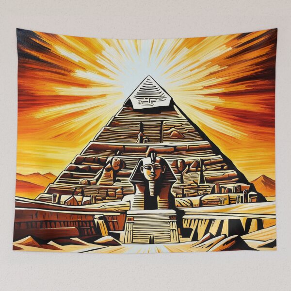 Item preview, Ancient Egyptian Pyramid Vibrant designed and sold by Simplybe1.