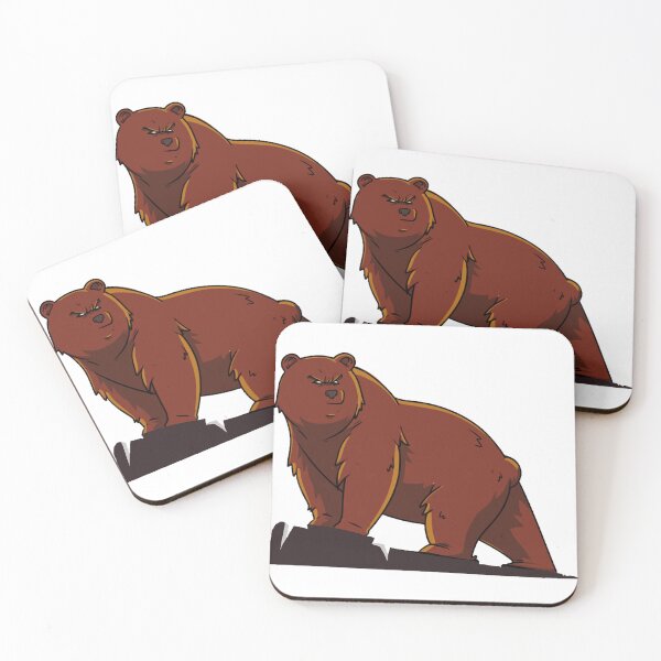 Item preview, Aggressive Bear - Merchtians designed and sold by Merch-tians.