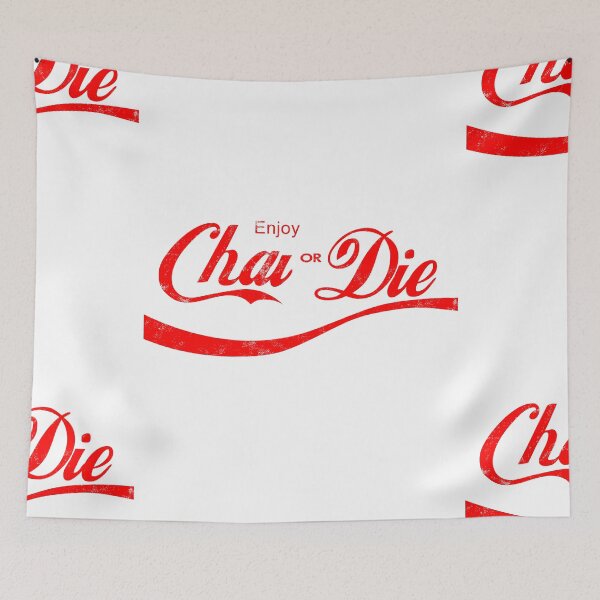 Item preview, Enjoy Chai or Die Funny Indian Desi Punjabi T-Shirt, Coke Cola Parody  designed and sold by prezziefactory.