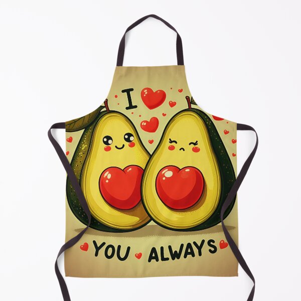 Item preview, Happy Valentine's Day Avocado. designed and sold by storefunnypets.