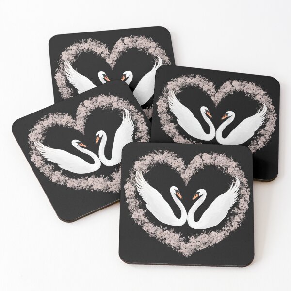 Item preview, Pair of swans. designed and sold by NextDoorToMe.