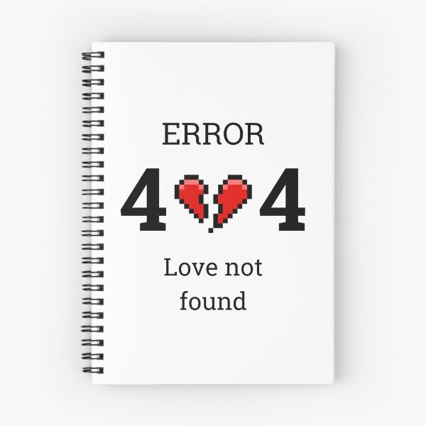 Item preview, Error 404: Love not found designed and sold by Centek90.