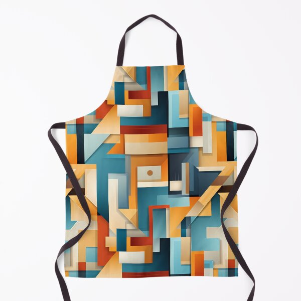 Item preview, Colorful Abstract Vintage Seamless Pattern Art Of Geometric Shapes designed and sold by GiveMeMood.
