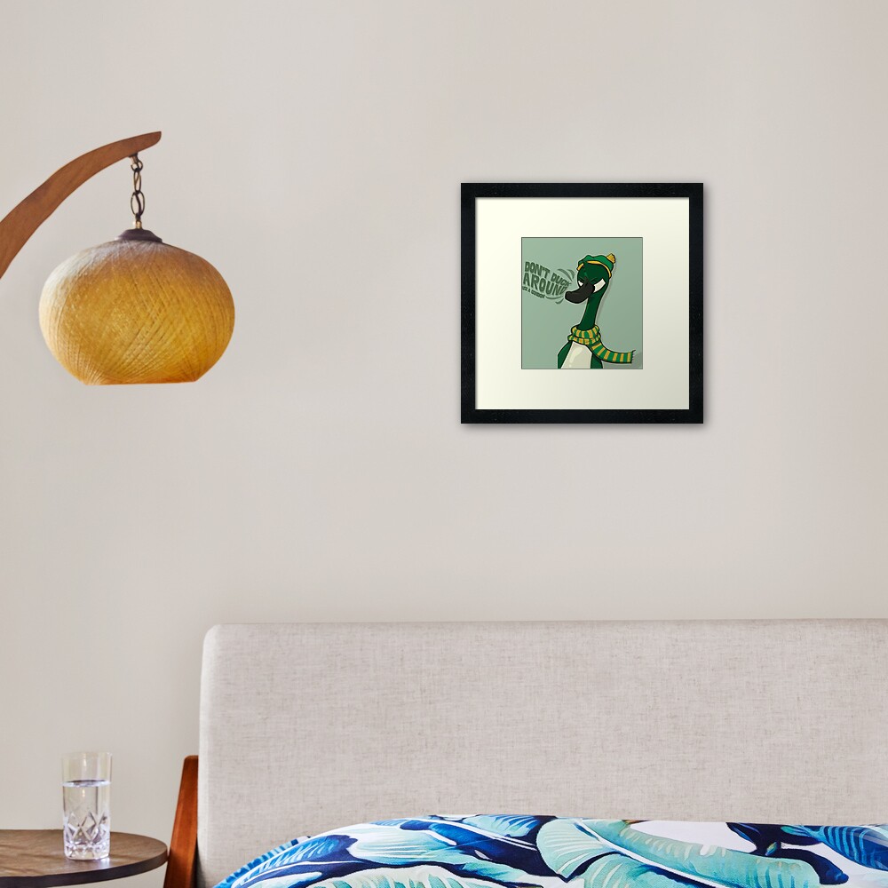 Item preview, Framed Art Print designed and sold by D00dleDucky.