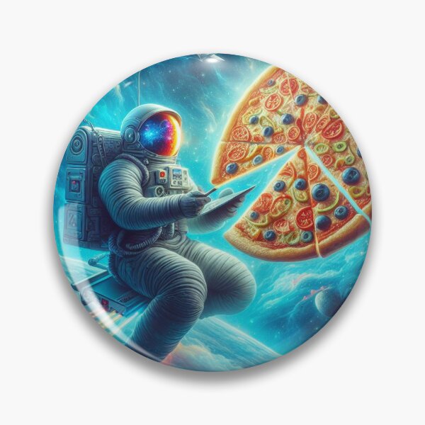 Item preview, **Galactic Pizza Odyssey** designed and sold by Wonderall.