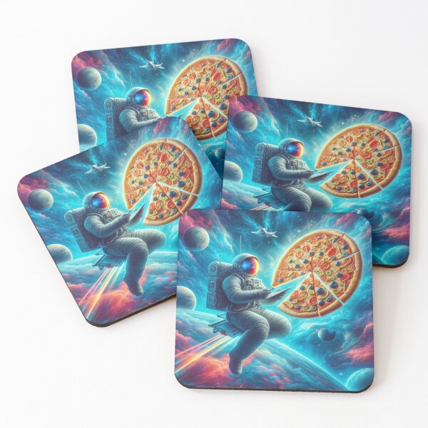 Item preview, **Galactic Pizza Odyssey** designed and sold by Wonderall.