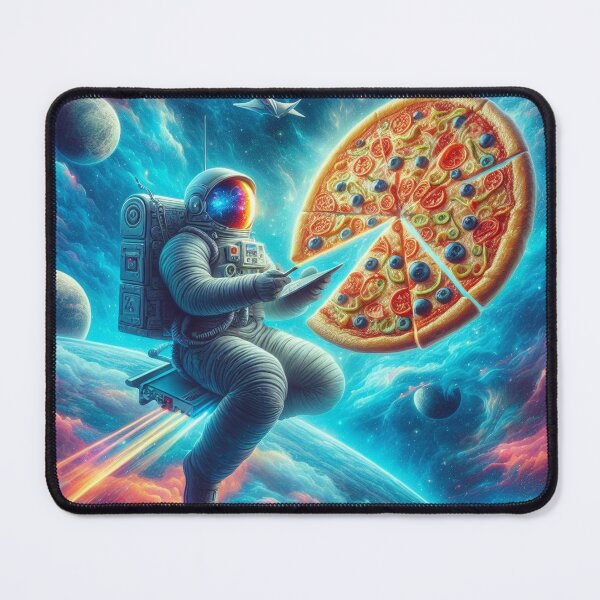Item preview, **Galactic Pizza Odyssey** designed and sold by Wonderall.