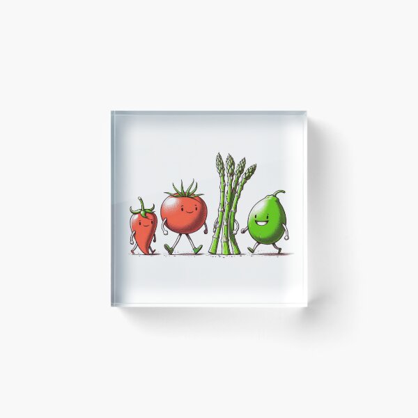 Item preview, Fruits and Vegetables.  Why can't we all get along! designed and sold by FamouslyStupid.