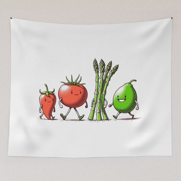 Item preview, Fruits and Vegetables.  Why can't we all get along! designed and sold by FamouslyStupid.