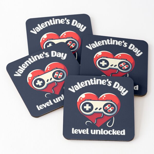 Item preview, "Valentine's Day; Level Unlocked"  designed and sold by MusesWhispers.