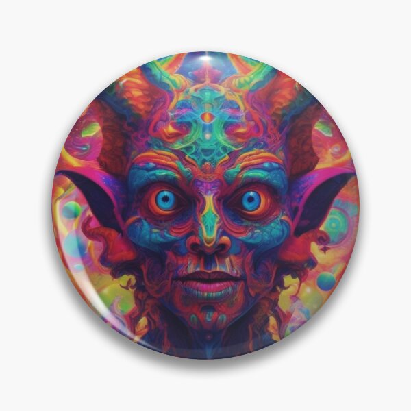 Item preview, Pyschidelic demon designed and sold by Upyourstreet.