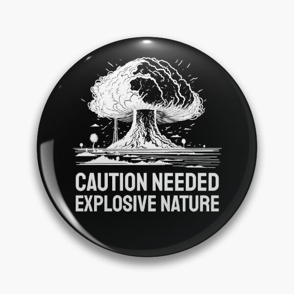 Item preview, Caution needed - explosive nature. White version. designed and sold by twisted-dot.