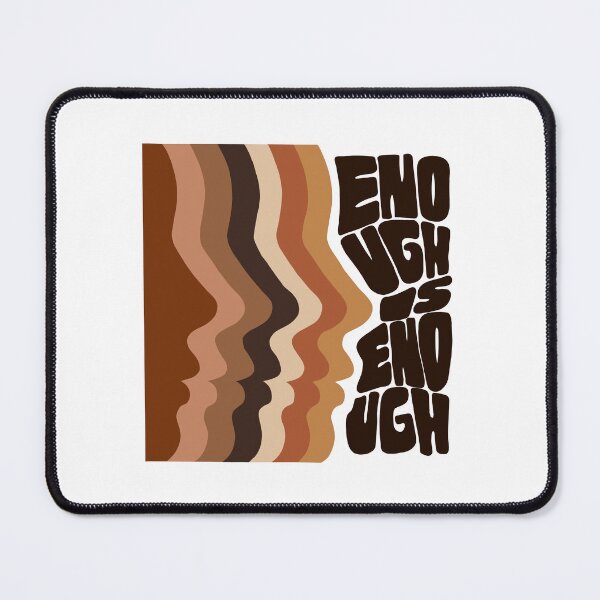 Item preview, Enough is enough! BHM designed and sold by Nyemathaartist.
