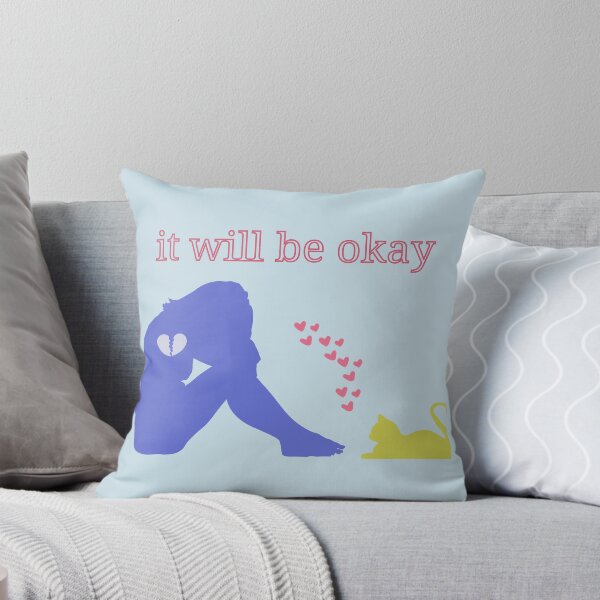 Item preview, It Will Be Okay Your Cat Loves You designed and sold by LivingRoomZoo.