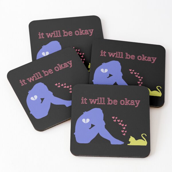 Item preview, It Will Be Okay Your Cat Loves You designed and sold by LivingRoomZoo.