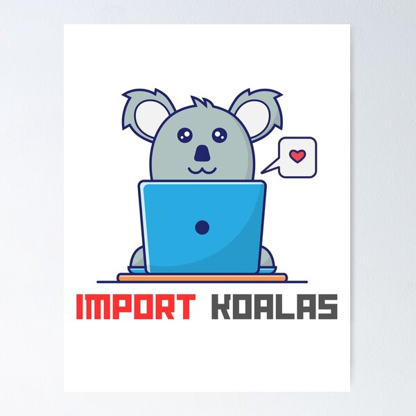 Item preview, importar koalas designed and sold by Redstrawberry13.
