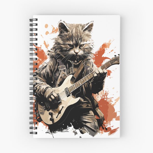 Item preview, Guitar Cat.  designed and sold by TotallySpiffing.