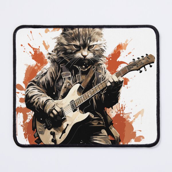 Item preview, Guitar Cat.  designed and sold by TotallySpiffing.