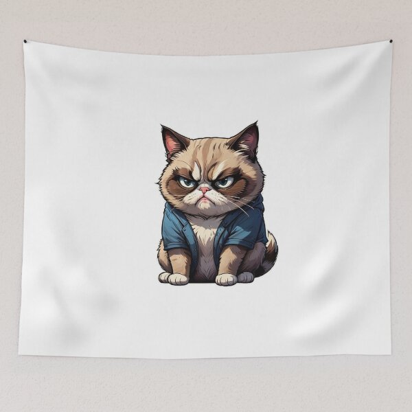 Item preview, Grumpy Kitten - 1 designed and sold by GlimmerRune.