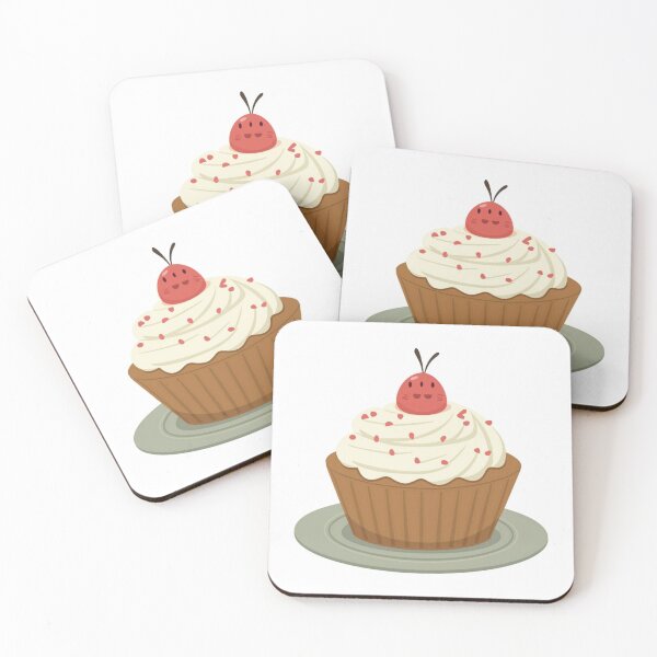 Item preview, Sweet cupcake with cherry designed and sold by WienMerch.