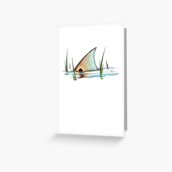 Item preview, Tailing Redfish in Grass | Redfish Tail designed and sold by blueshore.
