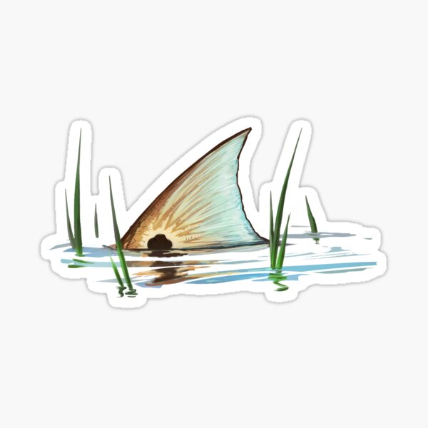 Download Fishing Chasing Tail Redfish Bonefish Red Bone Fly Lure Bait Sticker Decal Auto Parts Accessories Motors