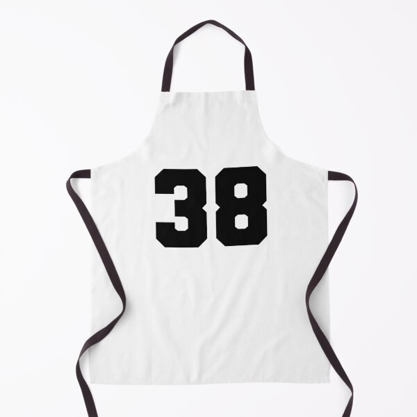 Item preview, 38, thirty eight, black, soccer league designed and sold by Numbers-Art.