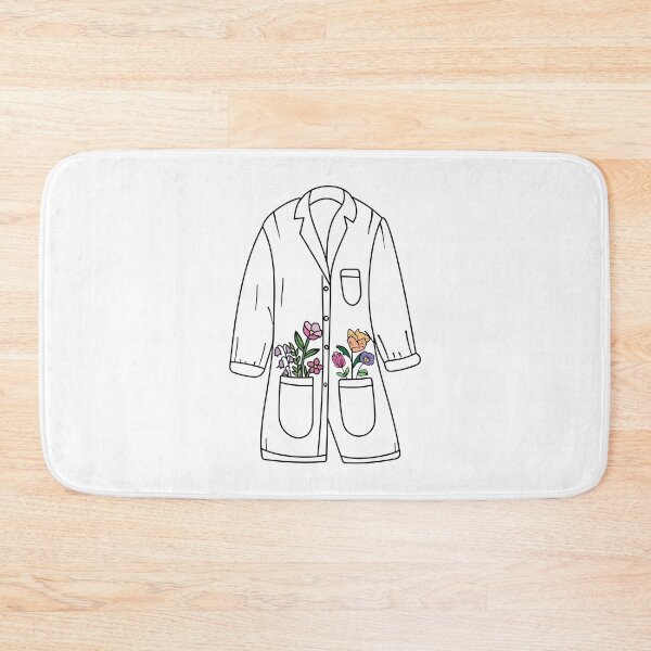Item preview, Lab Coat and Flowers designed and sold by ScienceCorner.