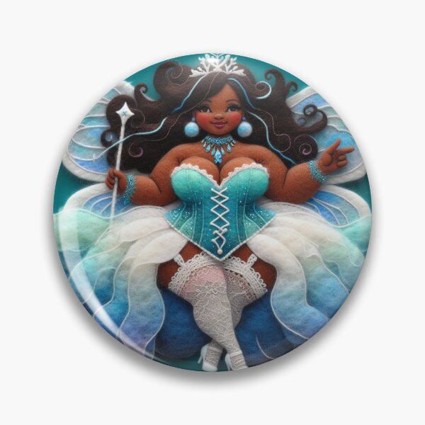 Item preview, Burlesque Winter Fairy FF050 designed and sold by FairytalePress.