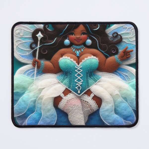 Item preview, Burlesque Winter Fairy FF050 designed and sold by FairytalePress.