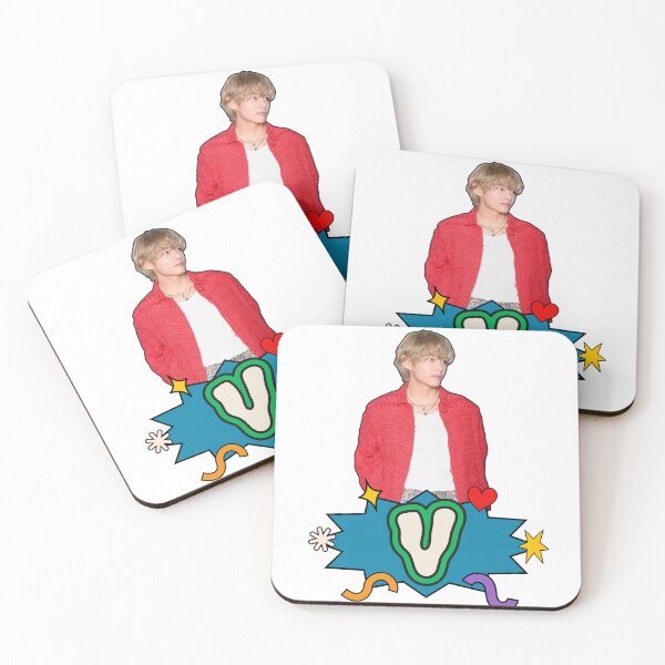 Item preview, BTS V Cartoon designed and sold by graphicsbymol.