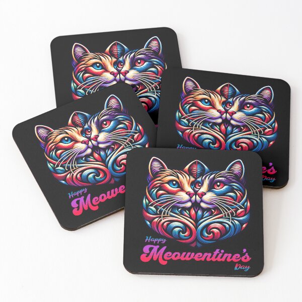 Item preview, Happy Meowentine's Day designed and sold by SeledineArt.