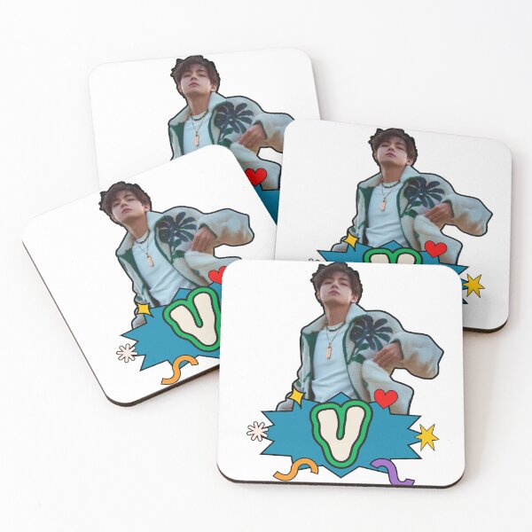 Item preview, BTS V Cartoon designed and sold by graphicsbymol.