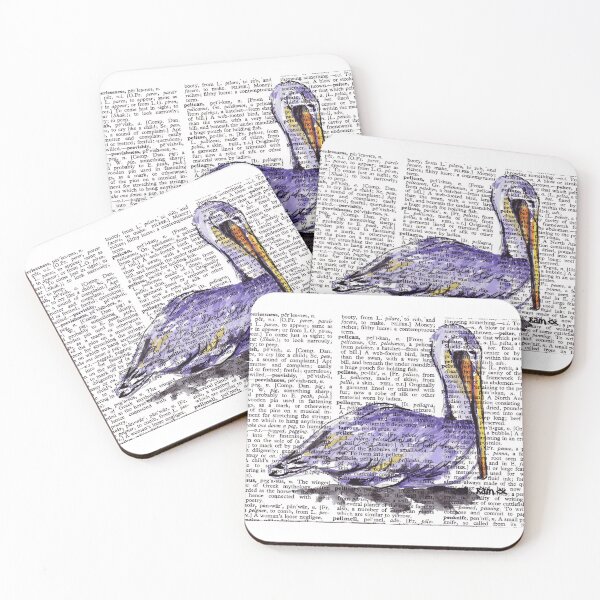 Item preview, Pelican on Dictionary Page designed and sold by Ramfishartist.