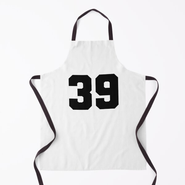 Item preview, 39, thirty nine, black, soccer league designed and sold by Numbers-Art.