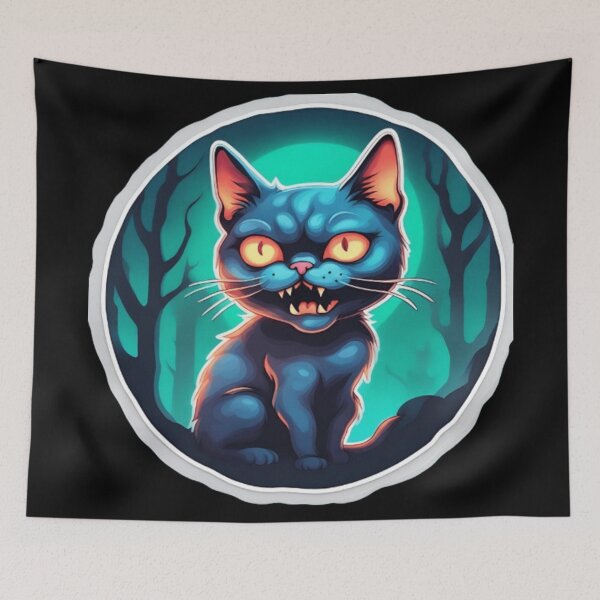 Item preview, Scary kitty designed and sold by Shtex.
