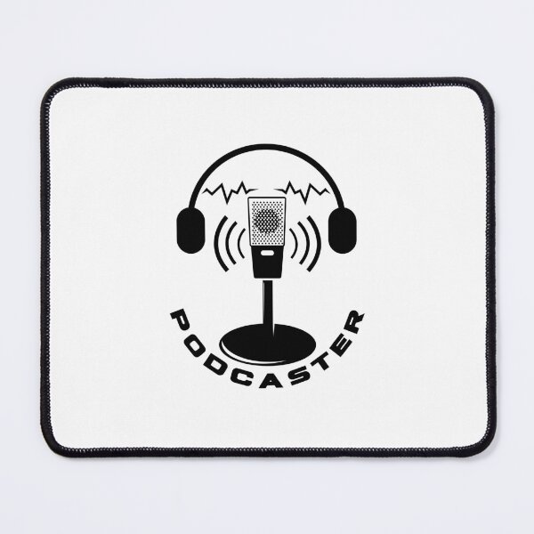 Item preview, podcaster designed and sold by DaydreamerDzine.
