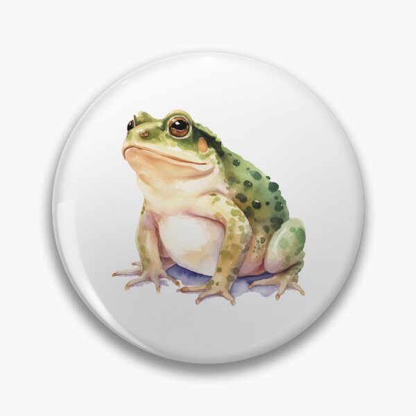 Item preview, Watercolour Frog. Totally Spiffing Shop designed and sold by TotallySpiffing.
