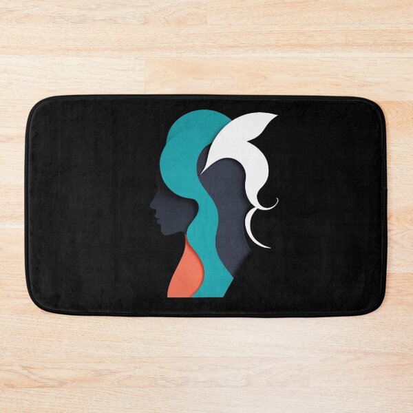 Item preview, Simple abstract woman portrait  designed and sold by Lufka.