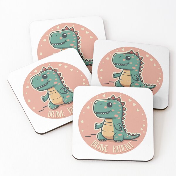 Item preview, Brave patient cute dino designed and sold by bukajart.