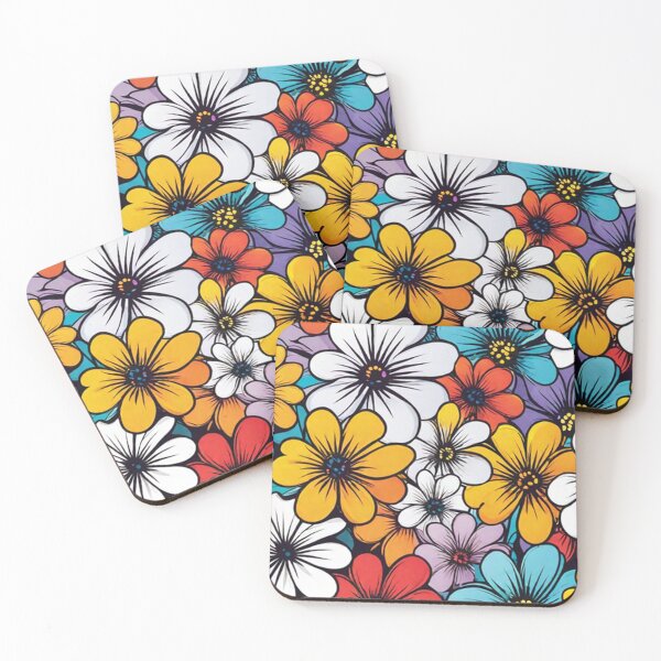 Item preview, Colorful Flowers designed and sold by Canan Topantas.