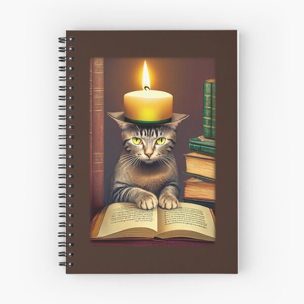 Item preview, The Studying Cat designed and sold by TheLilacBat.