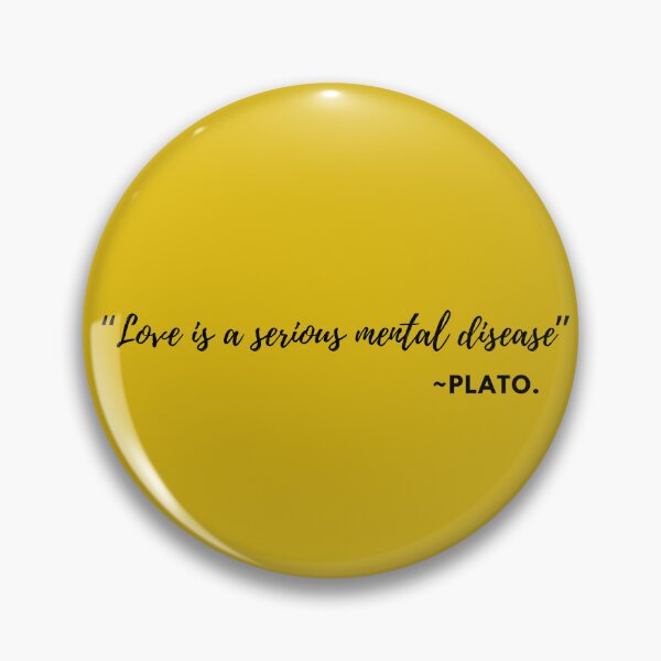 Item preview, Love is a serious mental disease designed and sold by Byoudesigns.
