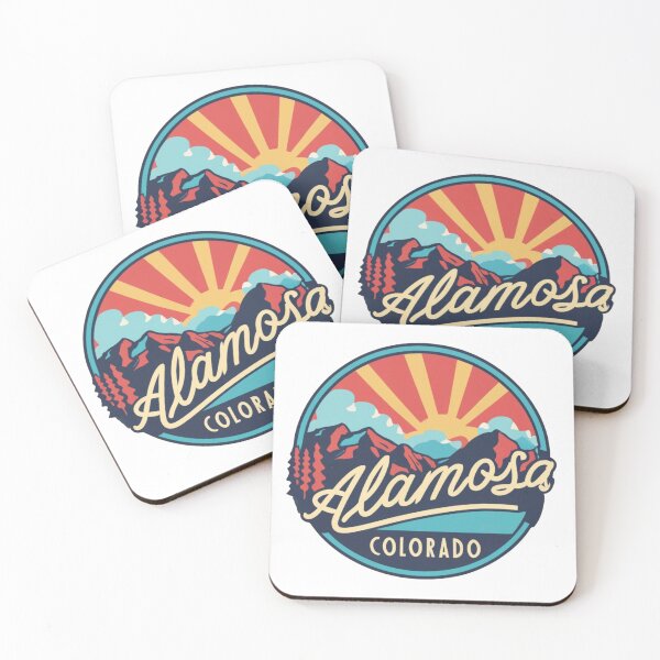 Item preview, Alamosa, Colorado | Mountain sunset designed and sold by CircinusStore.