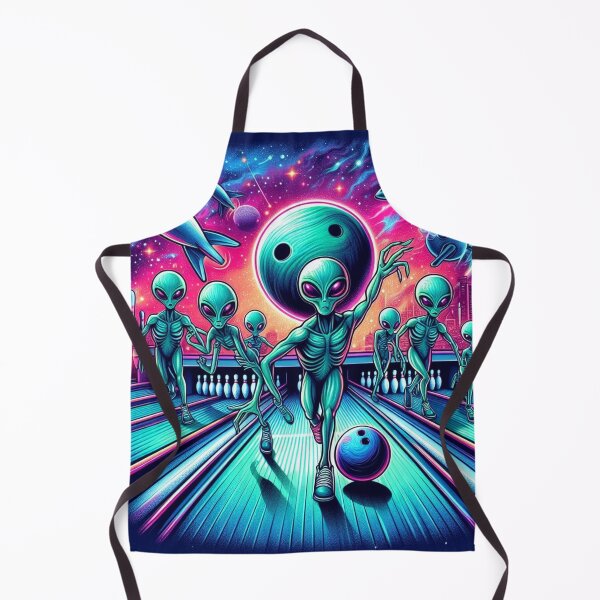 Item preview, Galactic Bowling Night - The Ultimate Alien Bowling Experience designed and sold by Wonderall.