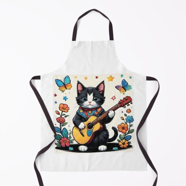 Item preview, Guitarist Kitten - 3 designed and sold by GlimmerRune.