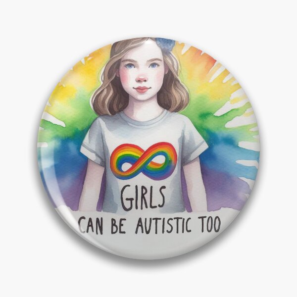 Item preview, Girls can be autistic too designed and sold by Vkinsify.