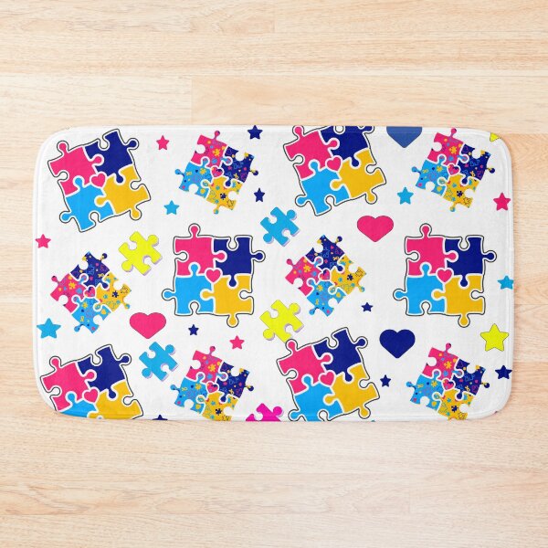 Item preview, Autism Awareness Girls Pastel Puzzle Piece  designed and sold by EastLosStilo.